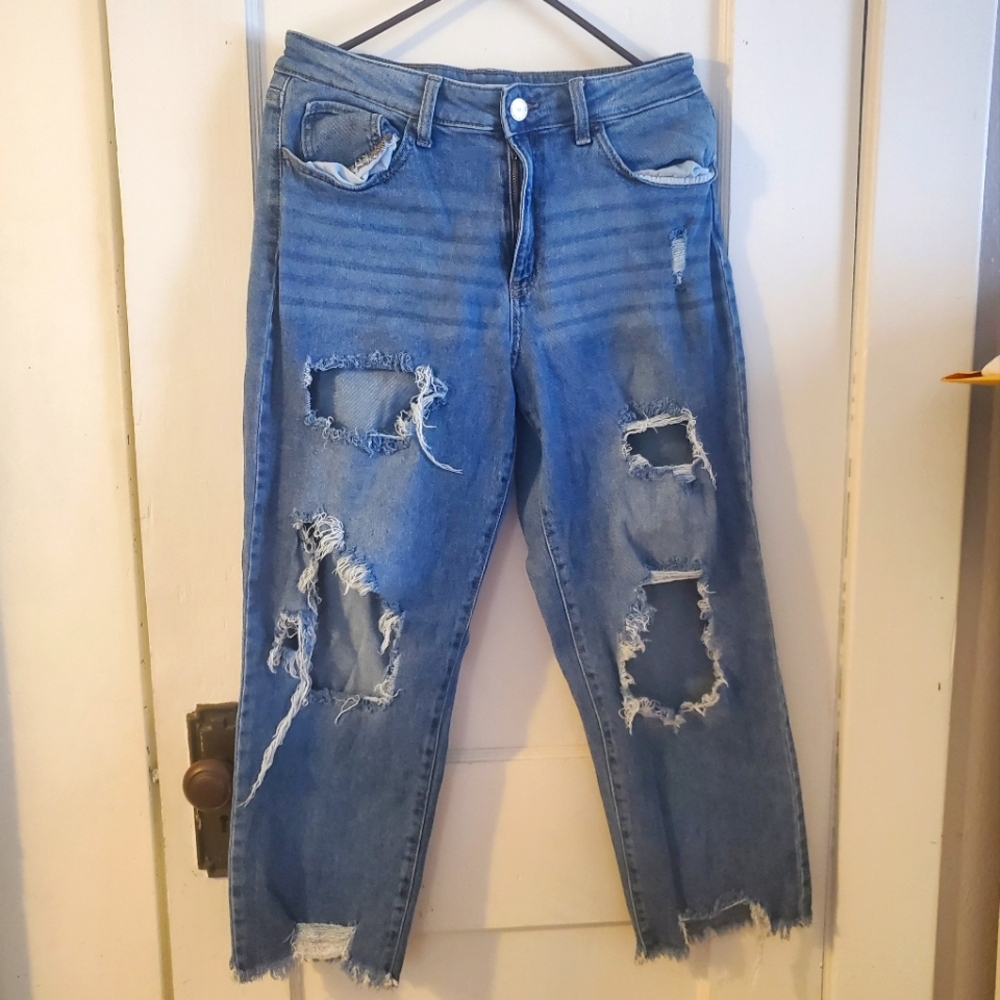 Distressed Jeans